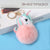 Cute  Alloy Plush Printing Bag Pendant Keychain