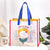 Cute Animal Cartoon Letter Pvc Shopping Bags