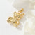 Cute Animal Copper Plating Inlay Artificial Pearls Zircon Charms Jewelry Accessories