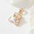 Cute Animal Copper Plating Inlay Artificial Pearls Zircon Charms Jewelry Accessories