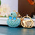 Cute Animal Metal Women's Bag Pendant Keychain