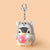 Cute Animal Pp Cotton Kid's Women's Bag Pendant Keychain