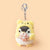 Cute Animal Pp Cotton Kid's Women's Bag Pendant Keychain