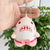 Cute Animal Pp Cotton Unisex Bag Pendant Keychain