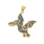 Cute Animal Zircon Copper Wholesale Charms