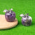 Cute Apple Natural Stone Polishing Crystal Charms