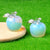 Cute Apple Natural Stone Polishing Crystal Charms