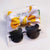 Cute Bear Bow Knot Pc Special-shaped Mirror Frameless Kids Sunglasses