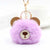 Cute Bear Plush Women's Bag Pendant Keychain