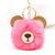 Cute Bear Plush Women's Bag Pendant Keychain