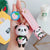 Cute Bear Pvc Unisex Bag Pendant Keychain