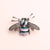 Cute Bee Alloy Asymmetrical Rhinestones Women's Brooches