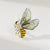 Cute Bee Alloy Enamel Inlay Rhinestones Women's Brooches