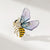 Cute Bee Alloy Enamel Inlay Rhinestones Women's Brooches