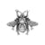 Cute Bee Alloy Metal Plating Unisex Brooches Collar Pin