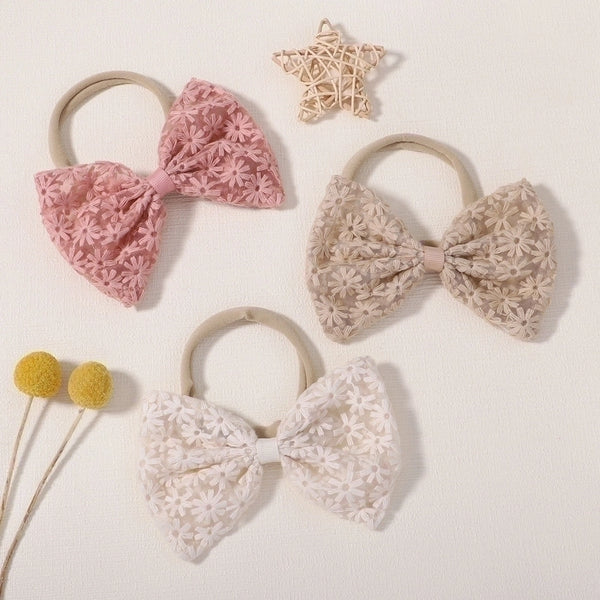 Cute Bow Knot Cloth Hair Tie