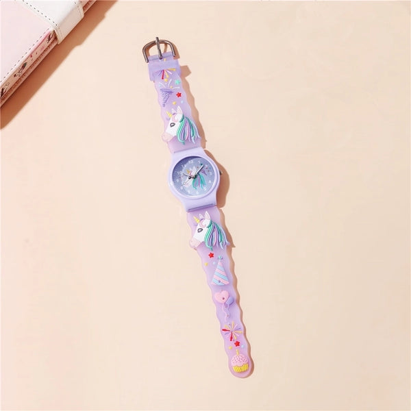 Cute  Buckle Quartz Kids Watches