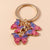 Cute Butterfly Metal Women's Bag Pendant Keychain