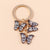 Cute Butterfly Metal Women's Bag Pendant Keychain