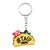 Cute Cactus Animal Metal Keychain