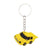 Cute Car Silica Gel Keychain