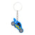 Cute Car Silica Gel Keychain