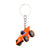 Cute Car Silica Gel Keychain