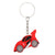 Cute Car Silica Gel Keychain