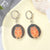 Cute Cartoon Animal Ghost Puppy Panda Halloween Shape Acrylic Earrings Wholesale