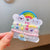 Cute Cartoon Arylic Plastic Beaded 3 Pieces