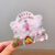 Cute Cartoon Arylic Plastic Beaded 3 Pieces