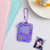 Cute Cartoon Arylic Women's Bag Pendant Keychain