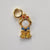 Cute Cartoon Character Copper Plating 18k Gold Plated Pendant Necklace