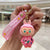 Cute Cartoon Character PVC Unisex Keychain