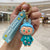 Cute Cartoon Character PVC Unisex Keychain