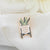 Cute Cartoon Plant Alloy Metal Unisex Brooches Collar Pin