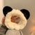 Cute Cartoon Plush Panda Ear Headband Facial Mask For Washing Autumn And Winter Wide-brimmed Hair Band Female Net Red