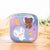 Cute Cartoon Square Zipper Coin Purse