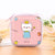 Cute Cartoon Square Zipper Coin Purse