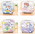 Cute Cartoon Square Zipper Coin Purse