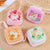 Cute Cartoon Square Zipper Coin Purse