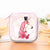 Cute Cartoon Square Zipper Coin Purse