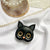 Cute Cat Airbag Mobile Phone Bracket Adhesive Portable Mirror Cradle