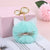 Cute Cat Alloy Plush Sequins Bag Pendant Keychain