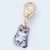 Cute Cat Alloy Unisex Bag Pendant Keychain