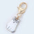 Cute Cat Alloy Unisex Bag Pendant Keychain