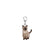 Cute Cat Arylic Unisex Keychain