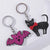 Cute Cat Bat Ghost Pumpkin Keychain Wholesale