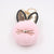 Cute Cat Imitation Wool Alloy Women's Keychain