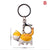 Cute Cat Metal Unisex Bag Pendant Keychain